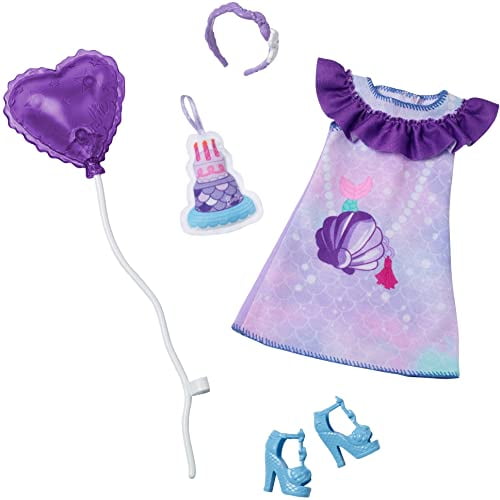 Ropa Barbie Pack de moda para muñecas preescolares de 13,5 pulgadas Barbie