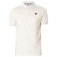 thumbnail image 5 of Fila Classic Vintage Striped Polo Shirt, Beige, 5 of 5
