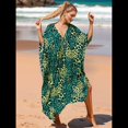 thumbnail image 4 of Vestido Caftán con Estampado Animal para Mujer, Talla Grande, para Playa, Verano 2025 Punto de Leopardo Talla Única, 4 of 10
