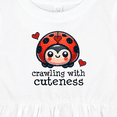 thumbnail image 4 of Inktastic Ladybug Cute Crawling Girls Baby Dress, 4 of 5