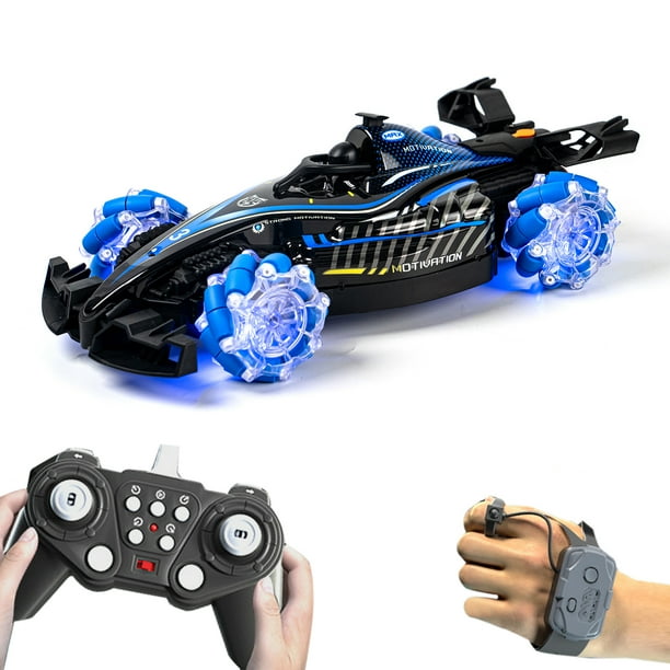Control Control Remoto Actis Car 360 Rotacia Rocía Vehículo de Deriva Con Luces Toy Eléctrico Recargable Para Niños Niñas Niñas