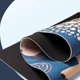 thumbnail image 2 of Homemiyn Estera de yoga de color puro Estera de yoga suave para adelgazar (1830x610x6 mm) (café), 2 of 3