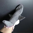 thumbnail image 2 of 1pair Fun and Cozy Men's Shark Novelty Socks for Autumn and Winter, 2 of 5