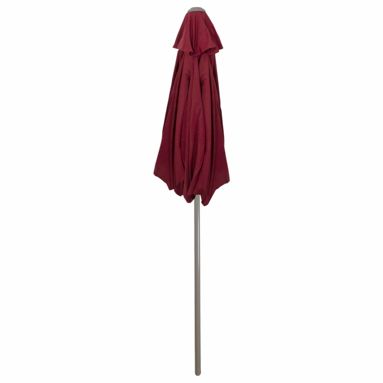 Northlight 7.5 ft. Outdoor Patio Market Umbrella with Hand Crank