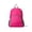 Hot Pink, variant on Waterproof Foldable Backpack 16.5 in, Lightweight Nylon Packable Travel Backpack with Zipper Pocket and Bottle Holders for Hiking Gym Vacation Travel and Carry On Use (Black)