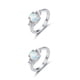thumbnail image 2 of Anillo de plata Sonducket para niña diamantes de imitación Tamaño 10, 2 of 6