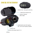 thumbnail image 4 of Adaptador de Teléfono Usb de Motocicleta Con Encendedor Y Reloj Sunnimix Cargador de teléfono de la motocicleta, 4 of 8