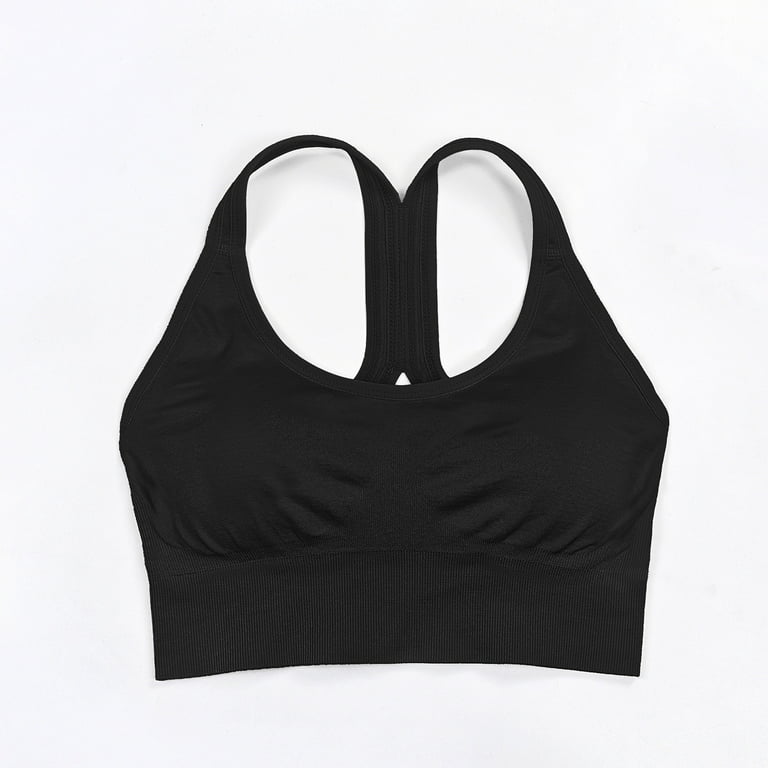 Women's Front Zip Sports Bra Shockproof Yoga Vest Beauty Back Fitness  Underwear Sports