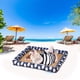 thumbnail image 5 of Jacenvly - Tapete refrescante para perros y gatos, de seda fría, portátil, lavable, para perrera, sofá, cama, suelo y asiento de coche., 5 of 7