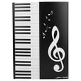 thumbnail image 2 of Music Score Folder, A4 Sized 4 Pages Music Sheet Music Themed Piano Score Folder For Pianist, 2 of 8