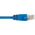 thumbnail image 2 of Black Box - Patch cable - RJ-45 (M) to RJ-45 (M) - 4 ft - UTP - CAT 6 - molded, snagless, stranded - blue (pack of 10), 2 of 2