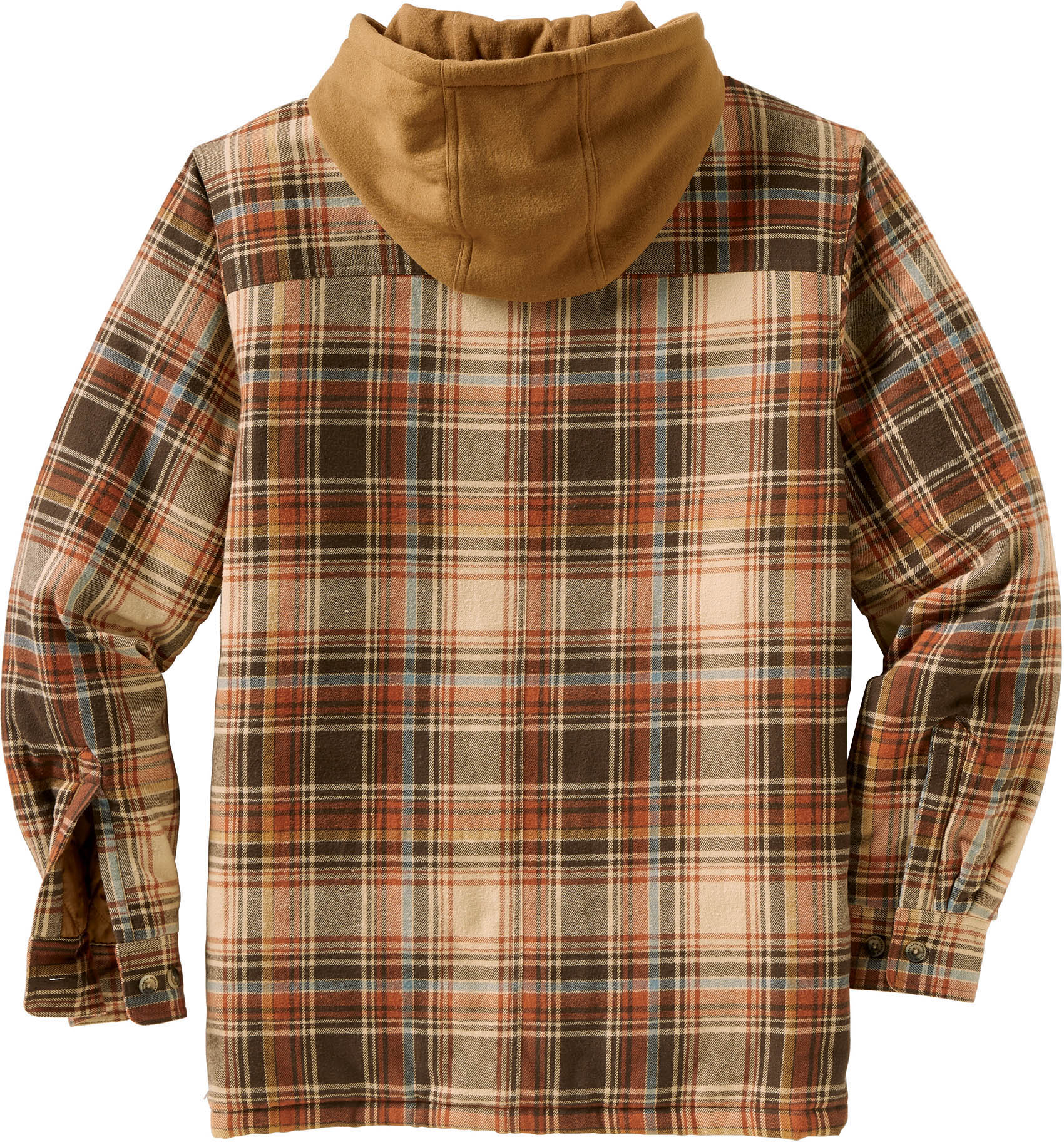 Legendary Whitetails Men's Maplewood Hooded Flannel Shirt Jacket