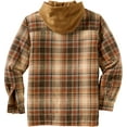thumbnail image 3 of Legendary Whitetails Men's Maplewood Hooded Flannel Shirt Jacket, 3 of 3