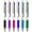 Mixed, variant on Zebra Classic Z-Grip Flight Ballpoint Pens - 1.2mm - Black and Violet - Pack of 6
