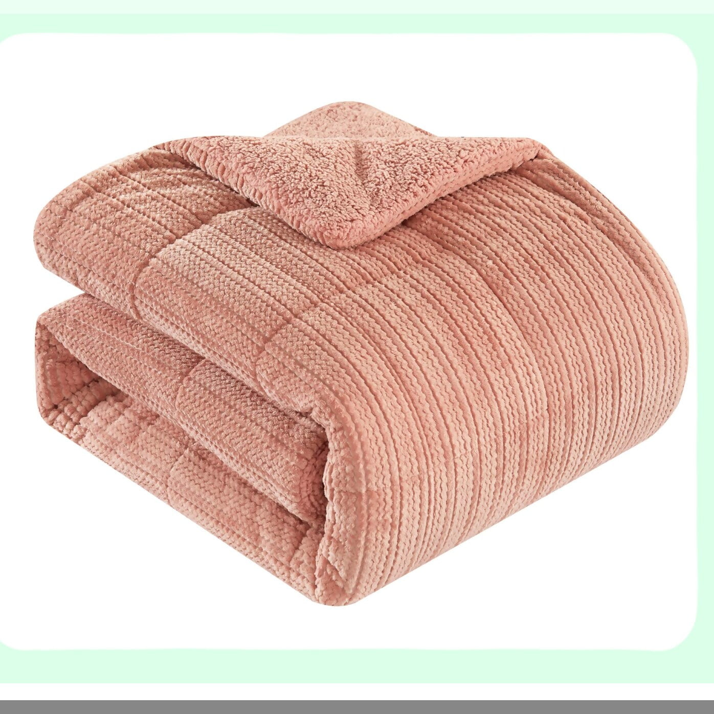 Blush sherpa comforter new arrivals