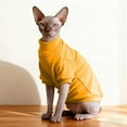 thumbnail image 4 of Pet's Clothes Christmas Sphynx Cat Turtleneck Sweatshirt Soft Warm Hairless Cat Sweater For Indoor Outdoor Stylish Pullover Apparel For Sphynx Cats (Color Size), 4 of 4