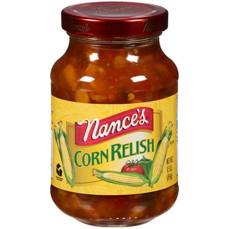 Spicy Corn Relish - Baldwin Richardson Foods Nances Corn Relish, 9.5 oz