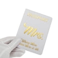 thumbnail image 3 of Unique Bargains 1 Pc Passport Holder Letter Pattern Passport Sleeve White, 3 of 5