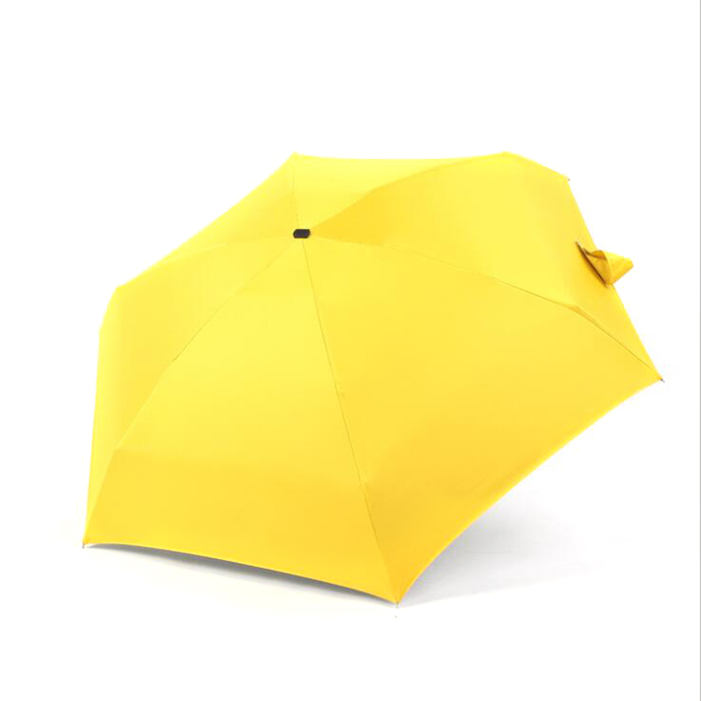 Innovative Super Light Flat FiveFolded Advertising Umbrella Sun Rain