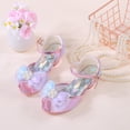 thumbnail image 4 of BOBOGOJP Girls Ballet Mary Jane Strap School Uniform Dress Flat Shoes (Toddler/Little Kid) Purple for Size 13, 4 of 9