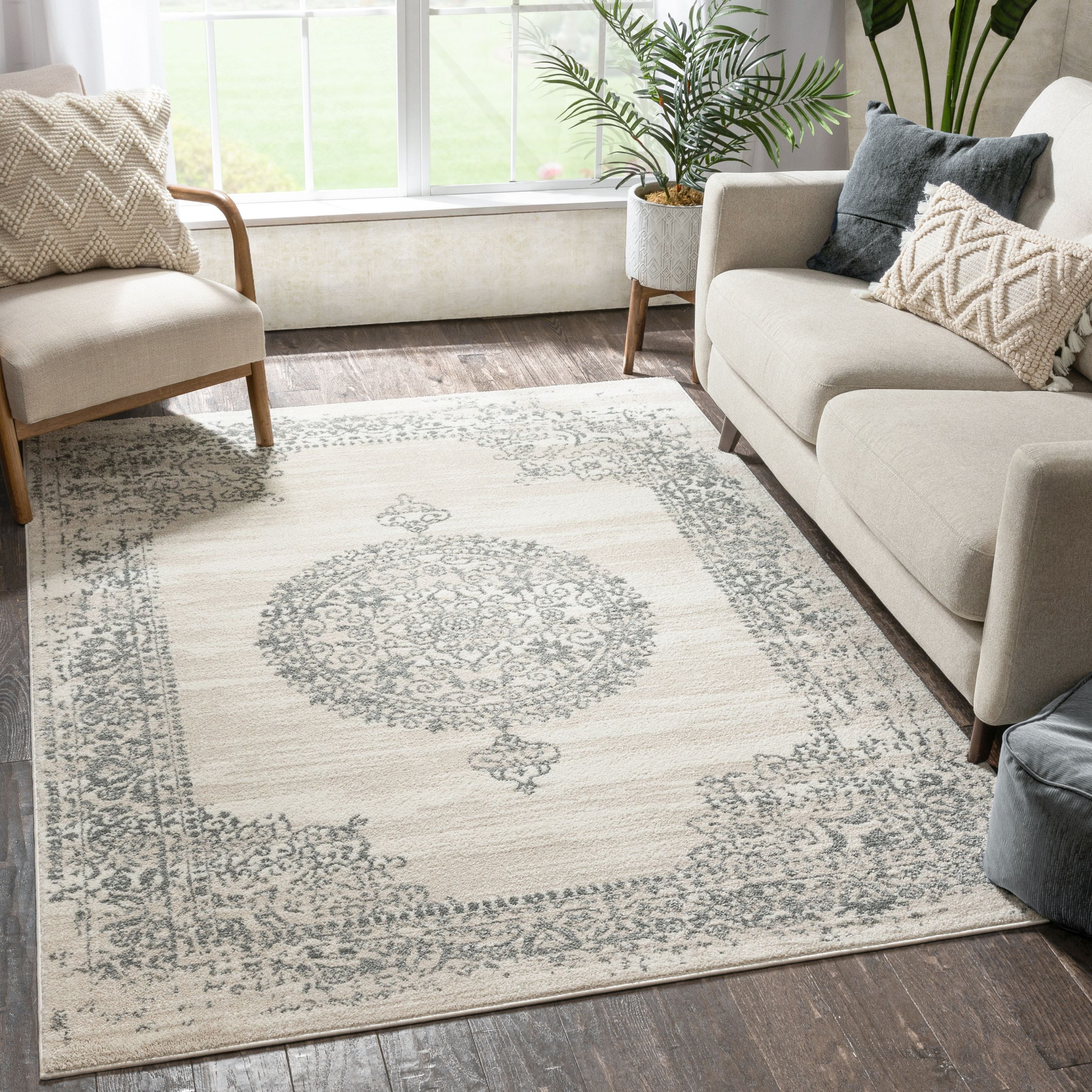 Bedroom 349389 Area Rug for Living Room eCarpet Gallery Hand-Knotted Sienna Braided Brown Rug 4'9 x 7'10 