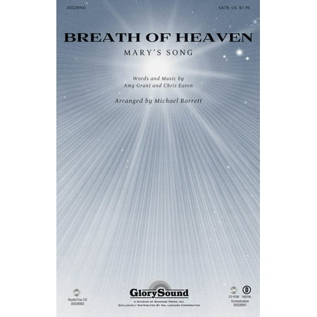 Amy Grant Heart - Shawnee Press Breath of Heaven (from All Is Well) SATB by Amy Grant arranged by Michael Barrett