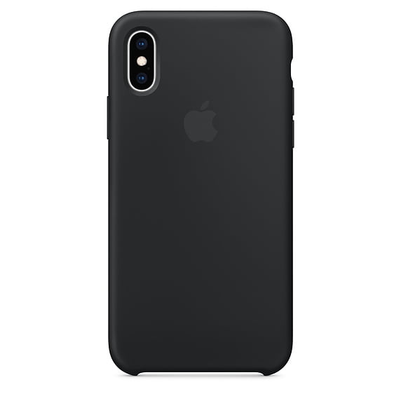 Apple Silicone Case For Iphone Xs Black Walmart Com