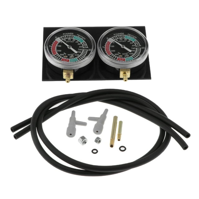 Almencla Motorcycle Professional Tool Carburetor Vacuum Gauge Balancer Synchronizer Motorcycle Accessories for 2 Cylinder Engines