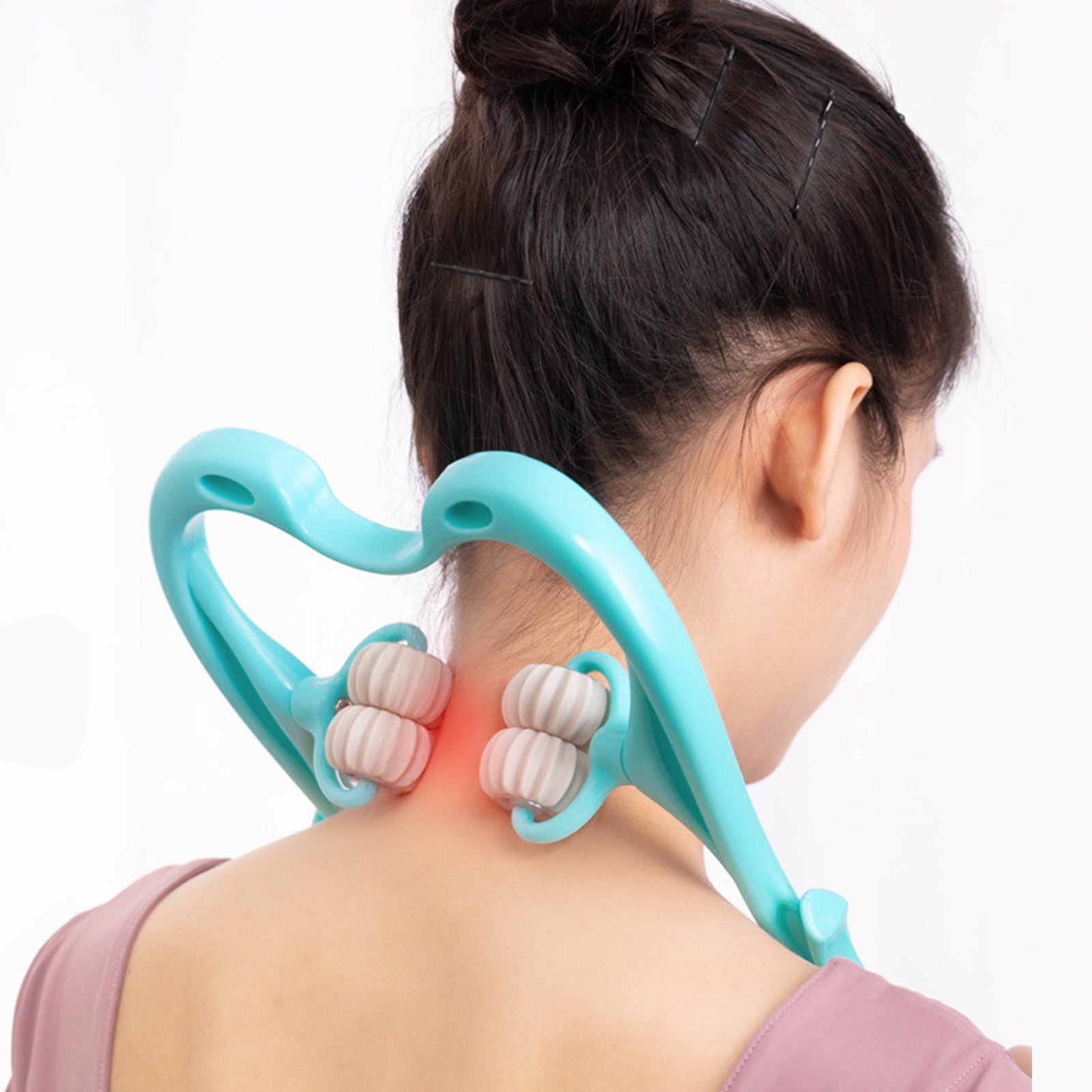 Deep Tissue Neck Massager with 4 Massage Points for Pain Relief