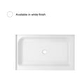 thumbnail image 2 of Elegant Kitchen & Bath STY01-C4832 48 x 32 in. Single Threshold Shower Tray Center Drain, Glossy White, 2 of 10