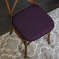 thumbnail image 3 of Memory Foam Honeycomb Non-Slip Chair Cushion Pad with Ties 2 Pack - Eggplant, 3 of 5