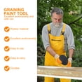 thumbnail image 4 of Weiweiguan Wallpaper Graining Tool Useful Rubber Round Paint Tool Wood Texture Paint Tool, 4 of 7
