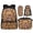 Bubble Tea Capybara, variant on Yspwyqan Backpack Set for Kids, Bubble Tea Capybara Girls Backpack Lunchbox Set with Pencil Case, Lightweight Large Capacity Bookbag Fits 14 Inch Laptop for High School