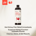 thumbnail image 2 of Complete Natural Products Kidney Complete - 8oz Organic Liquid for Kidney Support, Cleanse, and Detox with Apple Cider Vinegar, Lemon, & Organic Chanca Piedra, 2 of 7
