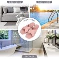 thumbnail image 5 of ROXONI Women Slippers Shower Pool Sandals Criss Cross Bathroom Quick Drying Slippers, 5 of 6