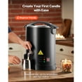 thumbnail image 2 of KFFKFF Wax Melter for Candle Crafting, 8.5 Qts Capacity, Efficient Heating with Adjustable Temperature, Non-Stick Base for Smooth Pouring, Ideal for Candles and Soap Making, 2 of 9