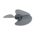 thumbnail image 2 of 12\" Plastic Fan Blade 3 Leaves for Standing Pedestal Floor Wall / Table Fanner, 2 of 9