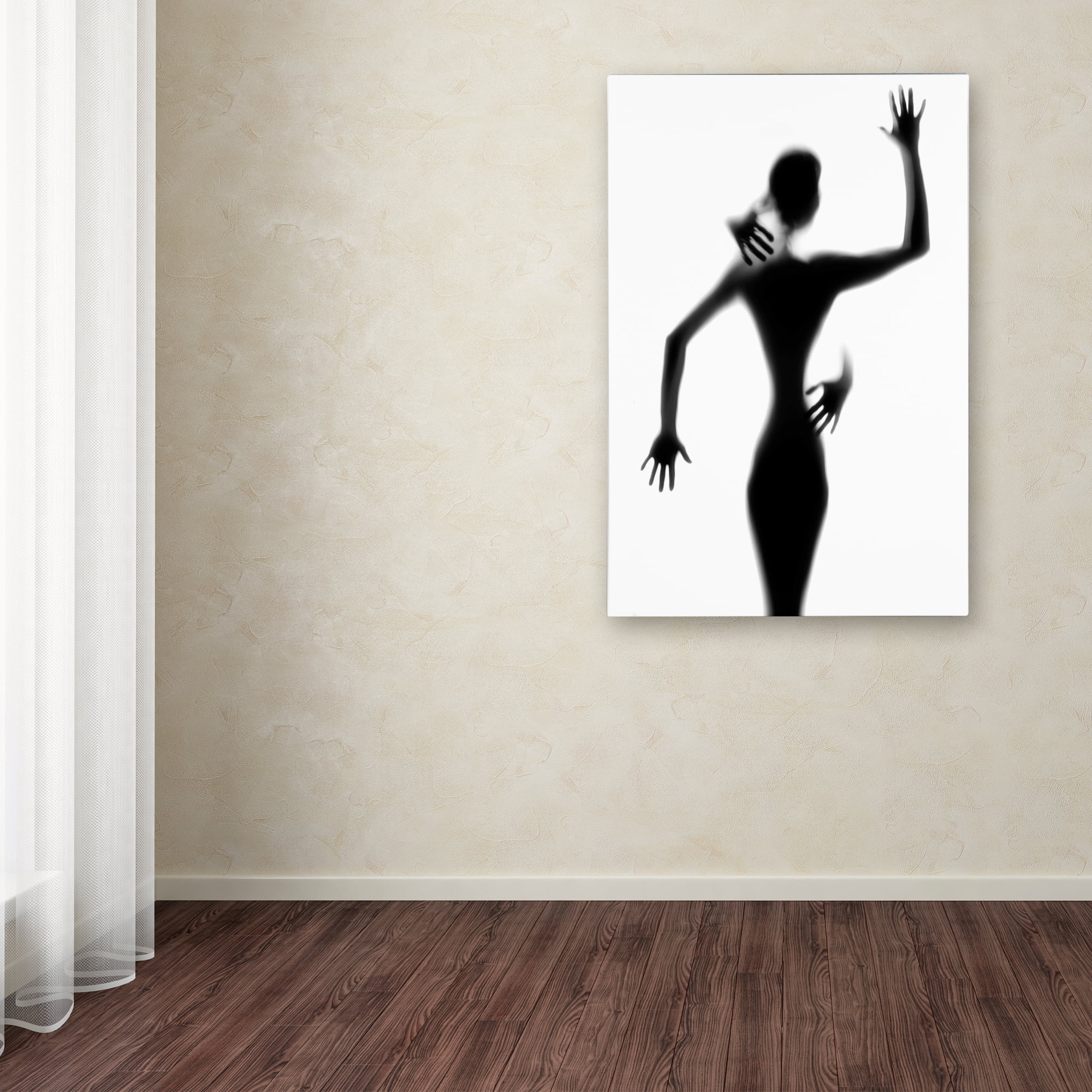 Trademark Fine Art 'Touch' Canvas Art by Vaja Vaclav