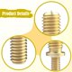 thumbnail image 4 of Tornillo de unión para taco de billar, accesorio de hardware para tacos de billar, tornillo de extensión para taco de billar, conexión para familiares Estilo B, 4 of 7