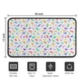 thumbnail image 5 of Colorful Gradient Dinosaurs Silhouettes Pattern Door Rugs,Washable Non Slip Door Mats Indoor,Decorative Door Mats,Entry Mat Indoor for Entrance,Bedroom,Kitchen,Bathroom,30"x17", 5 of 6