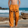 thumbnail image 2 of Casual Beach Pants for Girls with Pockets Quick Dry Elastic Waist 100% Polyester, 2 of 9