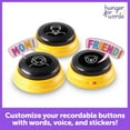 thumbnail image 4 of Hunger for Words Talking Pet Next Words 3-Piece Recordable Buttons for Dog Communication, 4 of 9