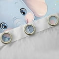 thumbnail image 4 of Manfei Kawaii Cartoon Elephant Blackout Curtains Set of 2 (52x84 Each),Zoo Animal Window Curtains,Colorful Ballon Curtains and Drapes For Child,Ultra Soft Home Decor, 4 of 6
