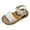 Z4-Beige, variant on BOBOGOJP Girl Sandals - Flower Girl Dress Shoes Open Toe Little Kid Summer Flats Orange for Size 4.5