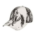 thumbnail image 1 of Fotbe Cowboy Ride A Horse Gorro Clásico de Béisbol, Gorra Ajustable con Broche Snapback, Gorro de Exterior de Algodón Suave, 1 of 6