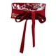 thumbnail image 4 of Cinturón Obi para mujer, bordado con lazo, cintura ancha para vestido de ceremonia del té. Rojo, 4 of 9