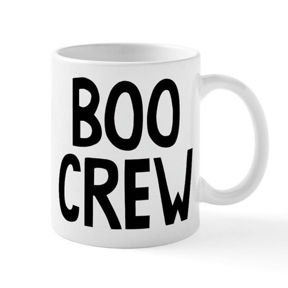 CafePress - Boo Crew - 11 oz Ceramic Mug - Novelty Coffee Tea Cup