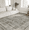 A01-Green Brown, variant on SIXHOME 8'x10' Area Rug Washable Retro Living Room Bedroom Carpet Soft Floral Distressed Indoor Rug Vintage Brown