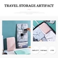 thumbnail image 4 of Cosmetic Bag Toiletry Bag Makeup Travel Organizer for Accessories Travel Bag-Pink, 4 of 5
