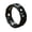 Black-8, variant on Hollow Chain Titaniumed Steel Rings Unisex Jewelry Secure Fit Size Vintage Styles Designs Corrosions Proof Casual Wear